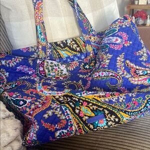 Vibrant Paisley Tote Bag
